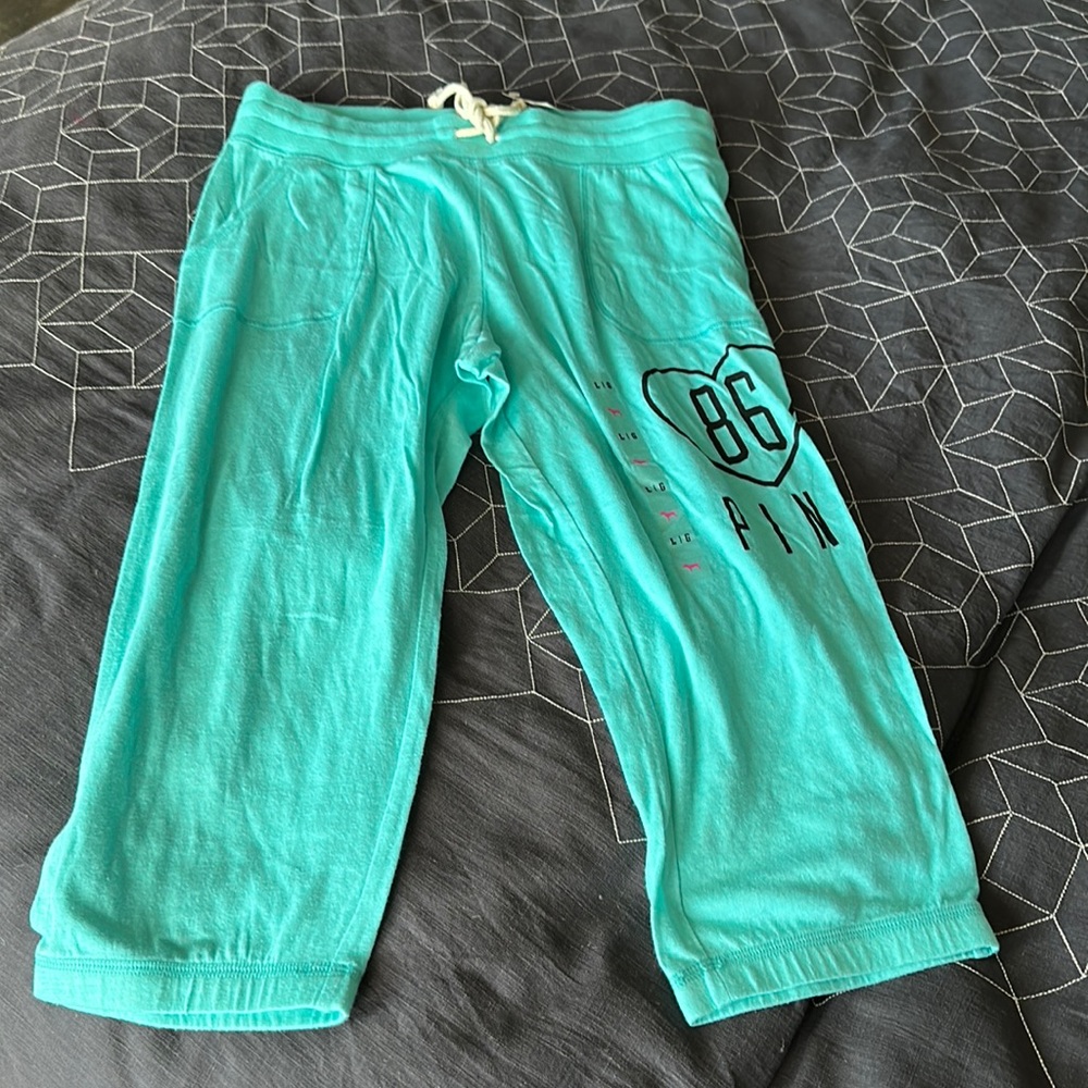 New victoria's secret pink “86" "pink" signature fit sweatpants L